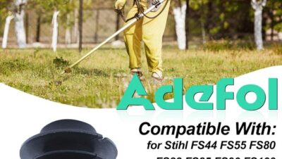 Kit de repuesto de 6 piezas para desbrozadoras STIHL FS80, FS83, FS85, FS100, FS110, FS120, FS130, FS200, con resorte y ojal de alimentación